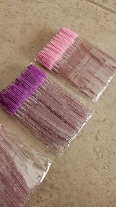 3 Pacotes Escovas Cílios e Sobrancelhas