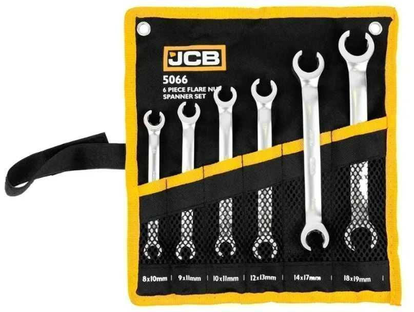 Набір розрізних ключів в чохлі JCB Tools JCB-5066 Ключи разрезные