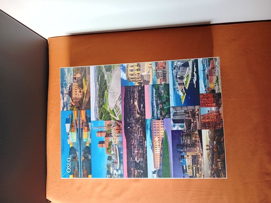 Puzzle 1000 peças - Cidade de Oslo NOVO