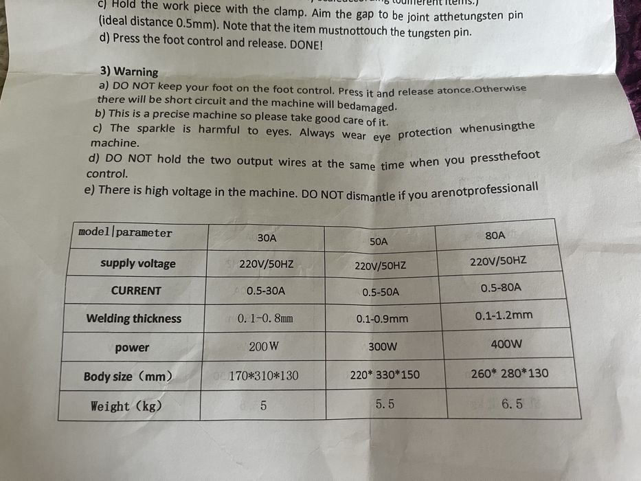 Аппарат для точечной сварки ювелирных изделий