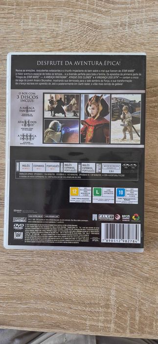 STAR WARS – 2 Trilogias em DVD | 6 Filmes | Colecionadores