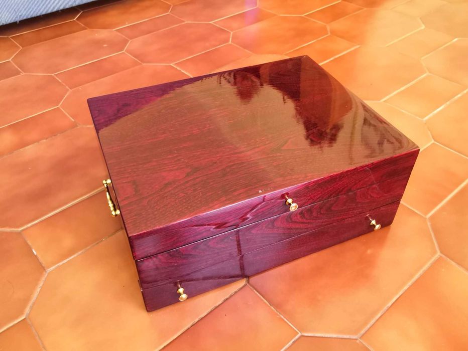 Faqueiro Americano Banhado a Prata