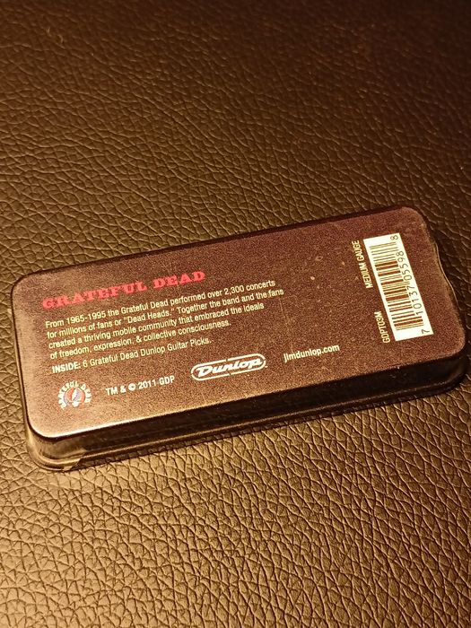 Piòrka Kostki Do gitary Dunlop Grateful Dead 6 sztuk