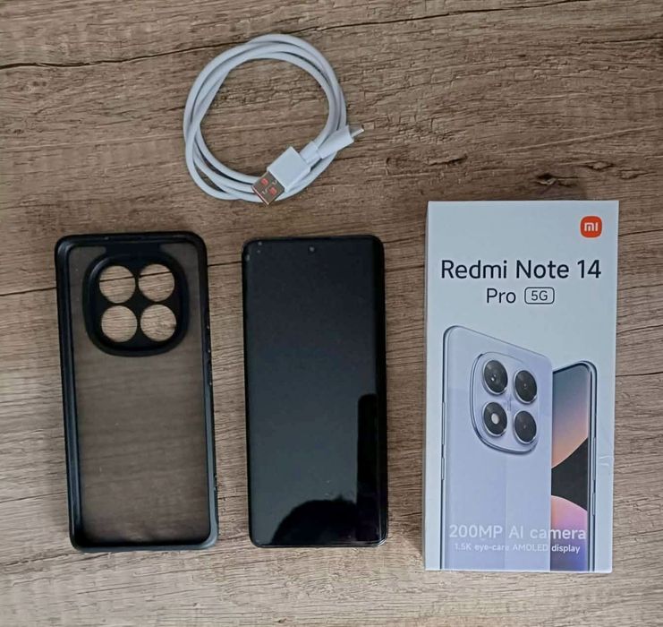 Xiaomi Redmi Note 14 Pro 5G 8/256GB Funkcje AI 6,67" 120Hz 200Mpix Cza