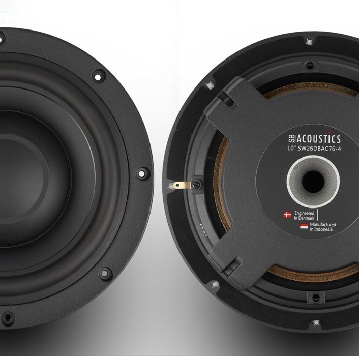 Сабвуверний динамік SB Acoustics SW26DBAC76-4 / Aluminum