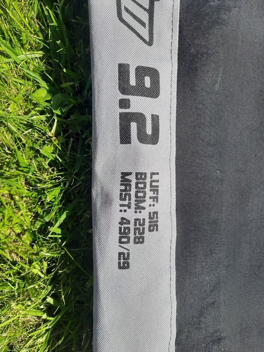 Żagiel 9.2 windsurfing + maszt 490 100% carbon