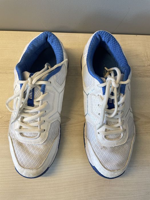 Salming Rival SR White Supersonic Buty Halowe