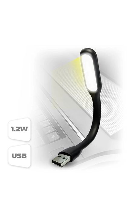 Гнущаяся портативная USB Led лампа светильник универсал