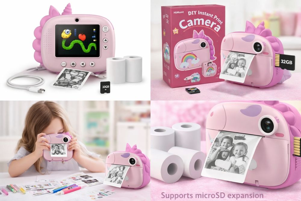 Дитяча фотокамера з миттєвим друком