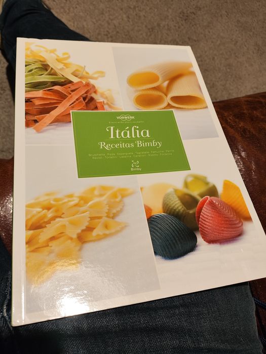 Livro bimby receitas Itália