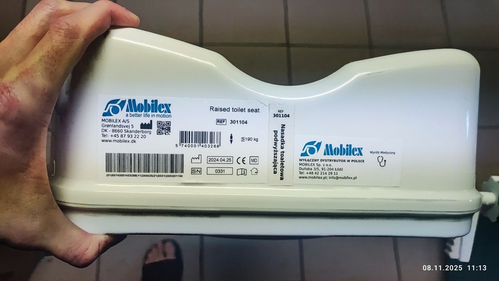 Nakładka podwyrzszenie dla osób niepełnosprawnych