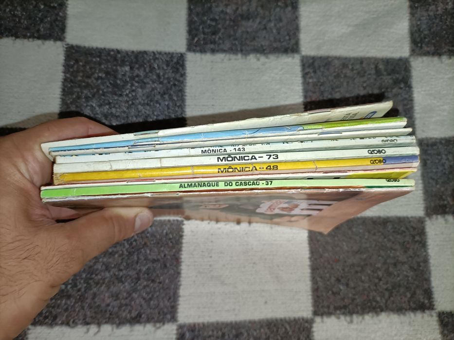 9 Revistas Turma da Mônica,Cebolinha etc...