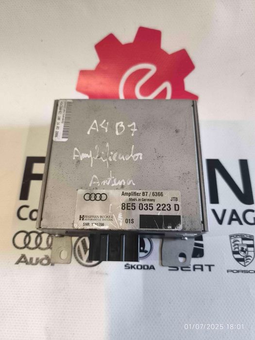 Amplificador de Colunas AUDI A4 B7 2.0 TDI (103 kW / 140 cv) [11.2004 - 06.2008] 8E5035223D (OEM) | B76366 (OEM)