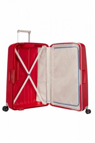 Чемодан СРЕДНИЙ Samsonite S’Cure/M/69 см/79 л, Валіза пластик