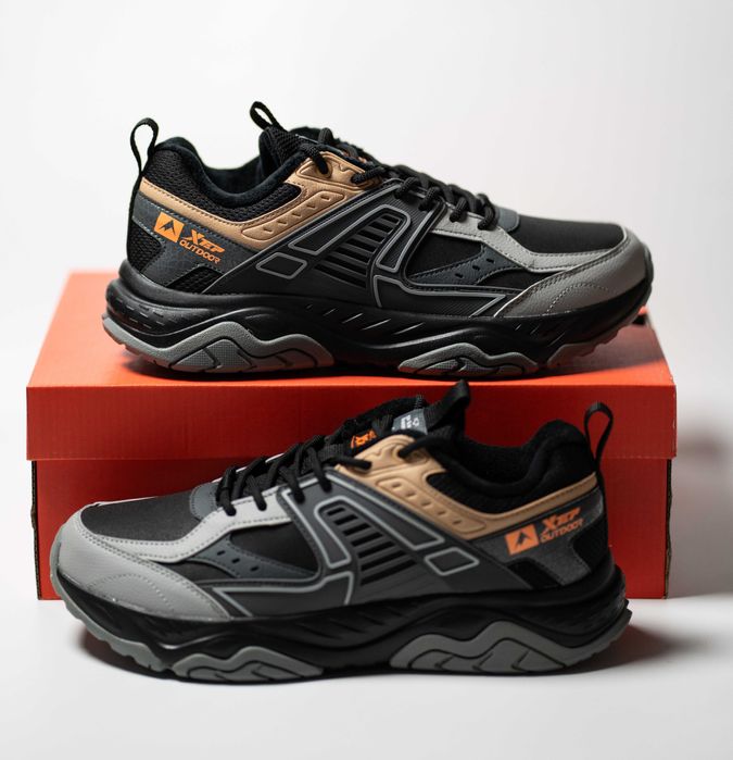 エメ Мужские зимние кроссовки Xtep Outdoor Shoes 976419370004-5 на