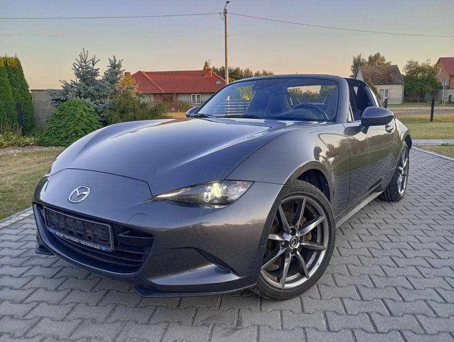 Mazda MX5 2.0 160km RF 2017r Z Niemiec, Opłacona, 1- Właściciel