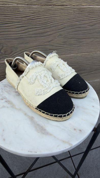 Espadryle chanel