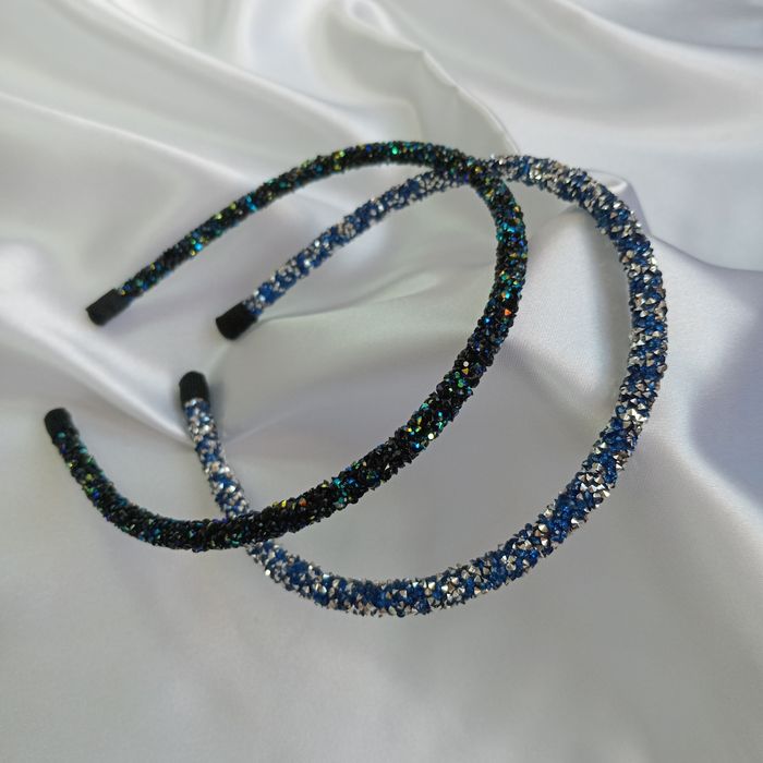 Зимові вушка. Новорічні обручі. Обруч з ягідками