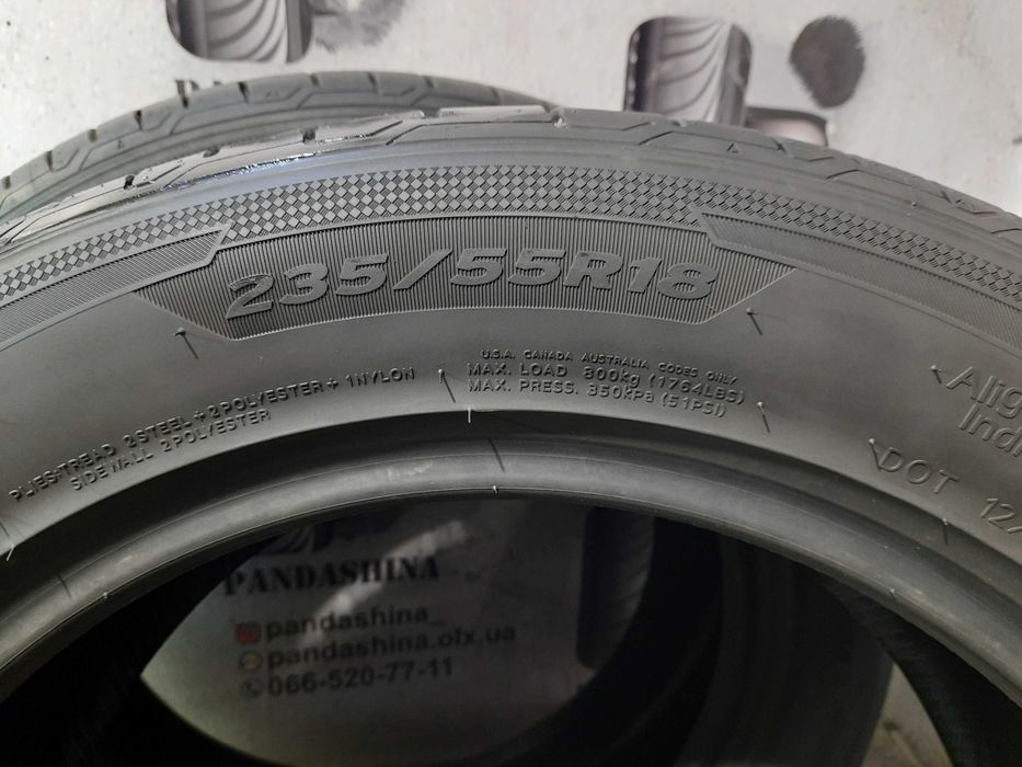 Шини 7мм 235/55 R18 HANKOOK VentusPrime 3X б/у літо склад