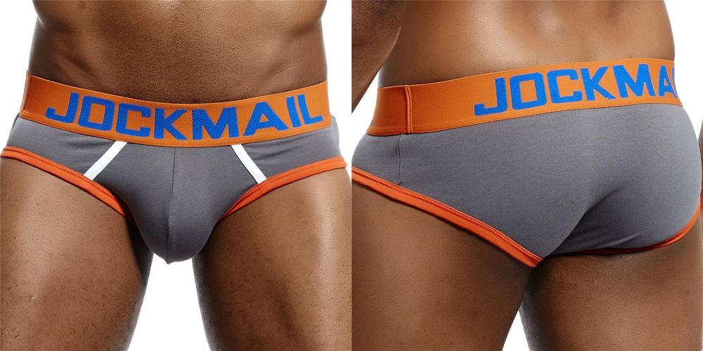 Bawełniane męskie slipy JOCKMAIL - XL