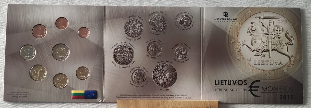 Set de Moedas BNC Lituânia 2015

Conjunto completo Moedas Euro Lituâni