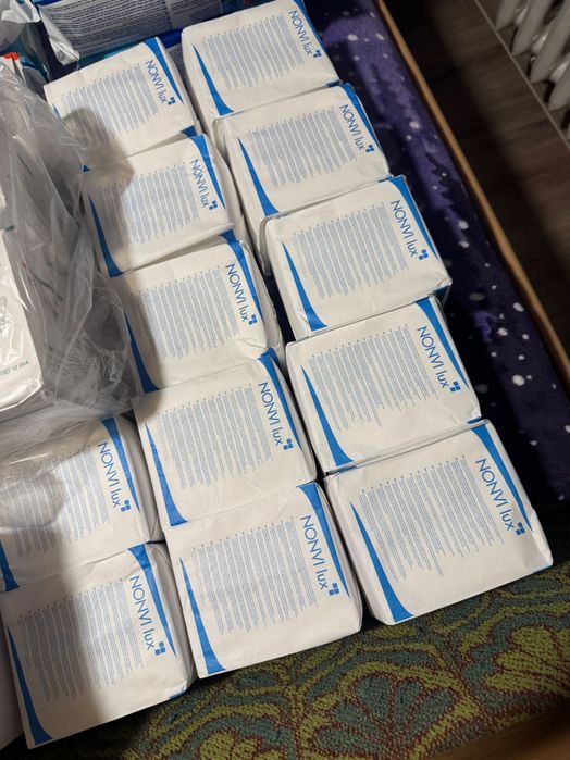 Kompresy niejałowe włókninowe