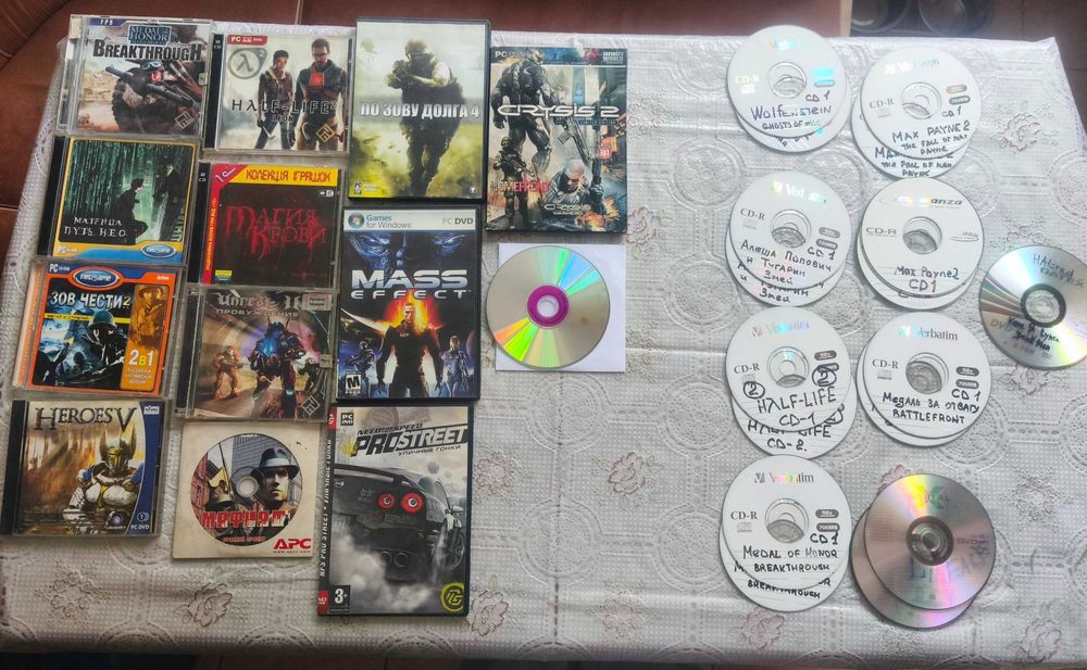 Продам компьютерные игры DVD.