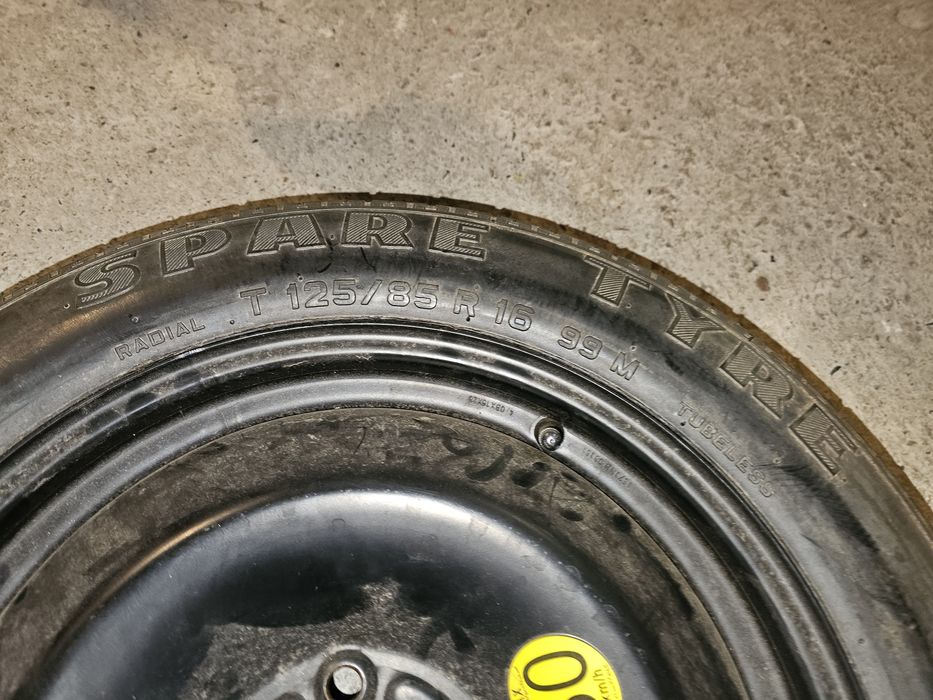 Koło dojazdowe 5x108 ford r16