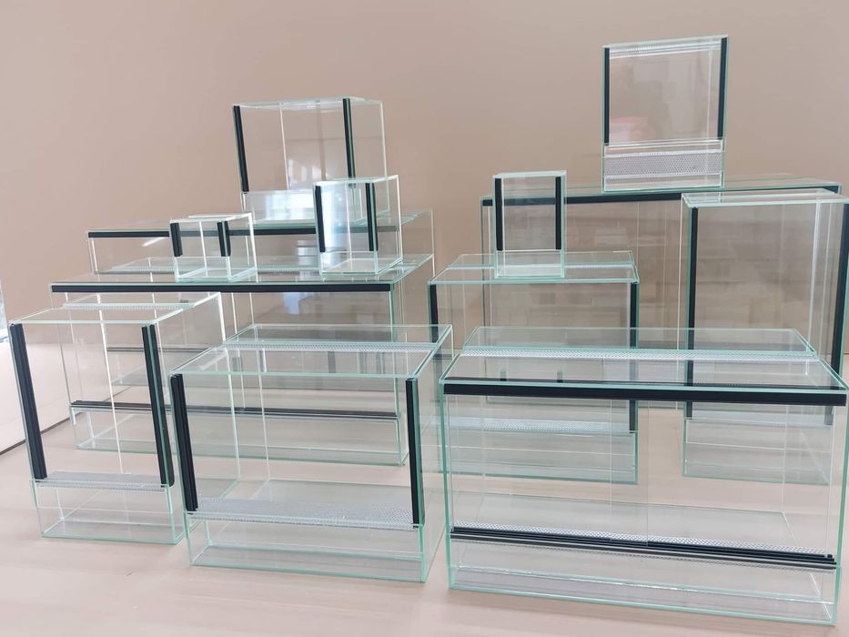 Nowe Terrarium 70x40x40cm. Drzwi przesuwne!