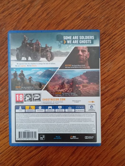 Ghost Recon Wildlands (Tom Clancy's) PS4