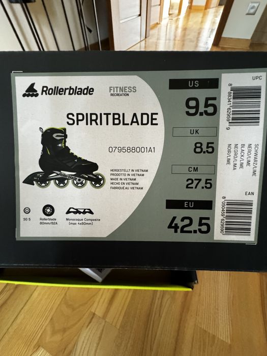 Rolki Spiritblade rozm. 42,5