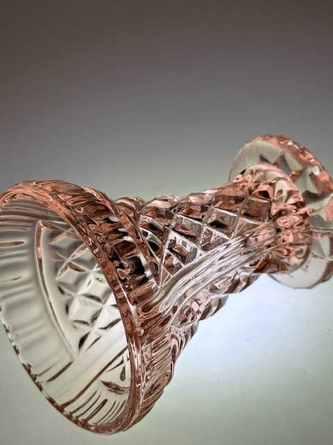 HSG Ząbkowice wazonik na konwalie nr 2065 rozalinowy wys  10.5 cm