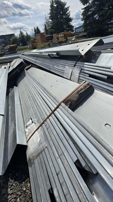 BLACHY trapezowe na DACHY i OGRODZENIA - Najtaniej - OCYNK biała