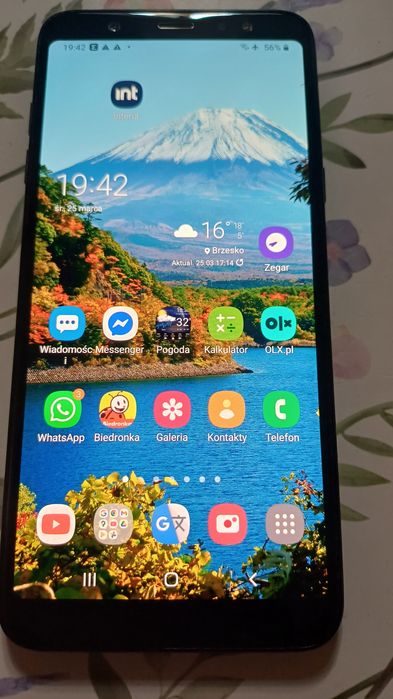 Smartfon samsung A6+