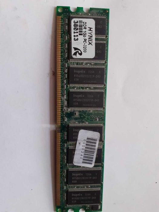 Оперативка DDR1 2шт. по 1Gb HYNIX
