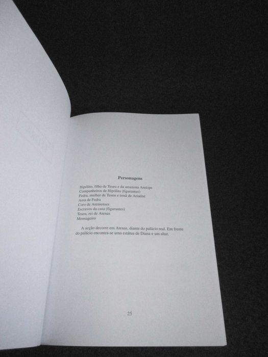Livro Fedra Séneca Clássicos Gregos e Latinos