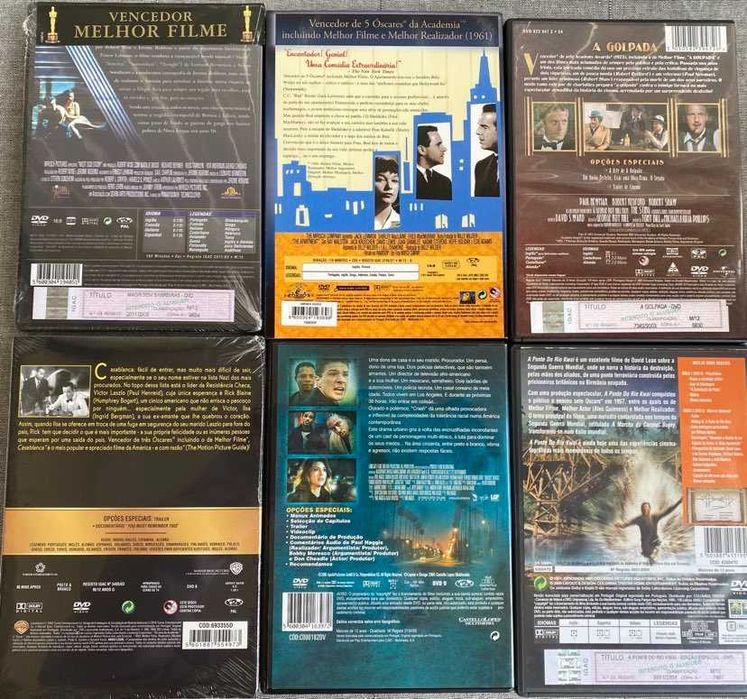 Premiados com o Óscar "MELHOR FILME" em DVD