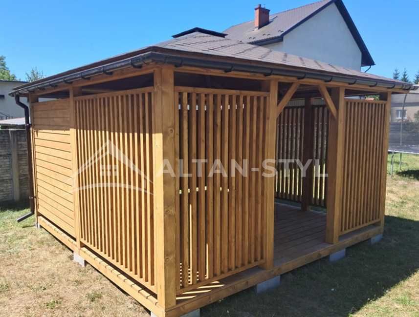 Altany,altanki, wiaty, altana ogrodowa DALIA 4x4m PRODUCENT