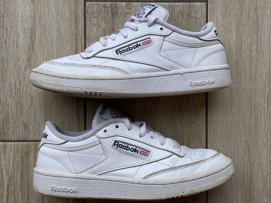 Шкіряні кросівки Reebok Club C 85, 38.5 / 24.5 см