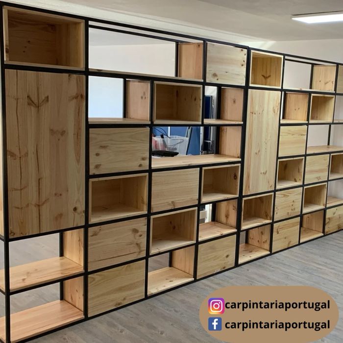 Estantes e secretárias (por orçamento)