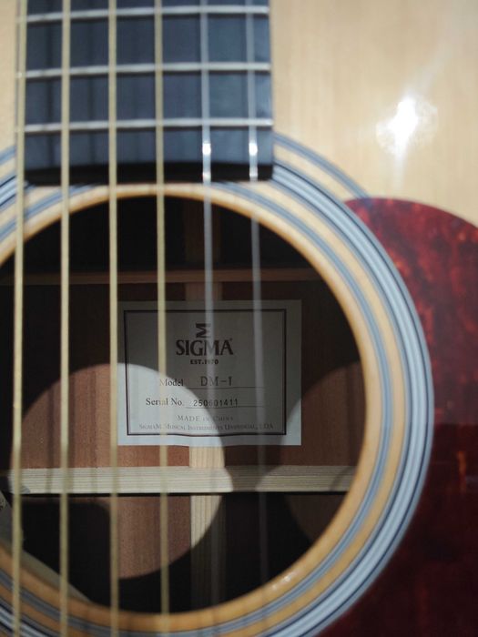 Guitarra acústica Sigma DM-1