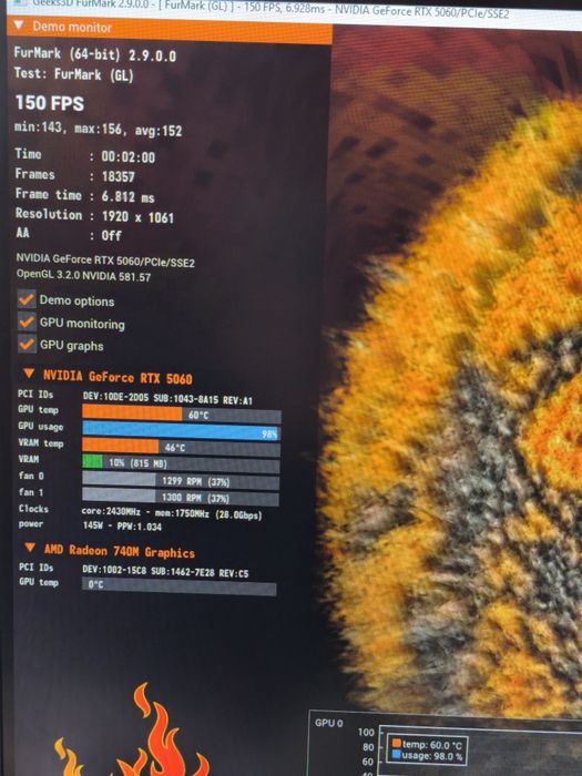 Asus GeForce RTX 5060 Dual OC 8GB