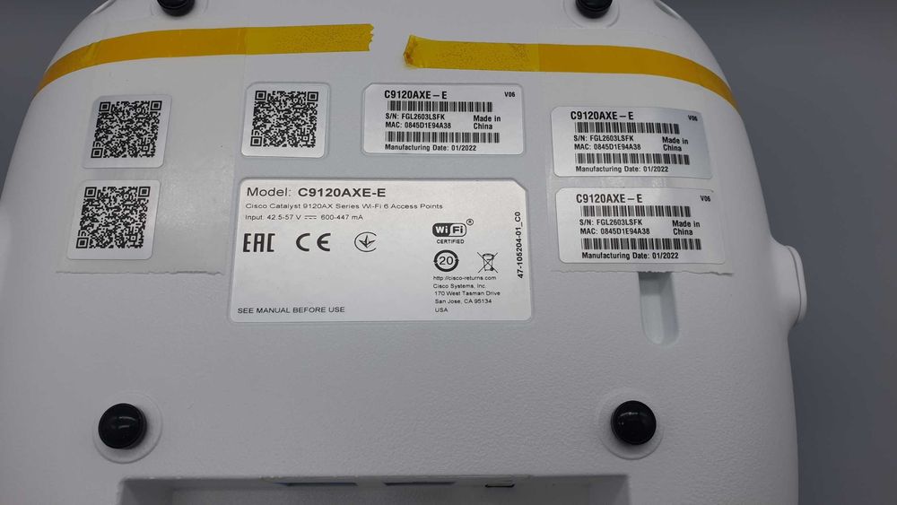 Точка доступу Cisco Catalyst C9120AXE-E – Wi-Fi 6