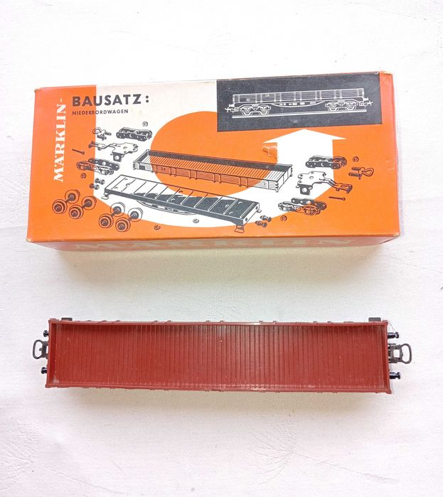MARKLIN 4914, Vagão longo em metal com caixa original