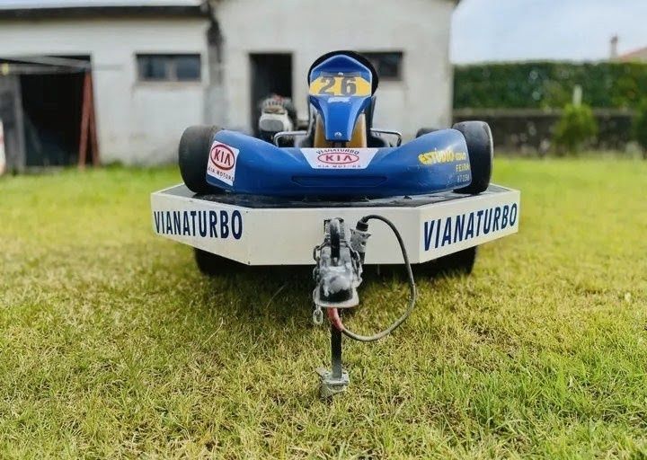 Atrelado para kart - pronto a utilizar