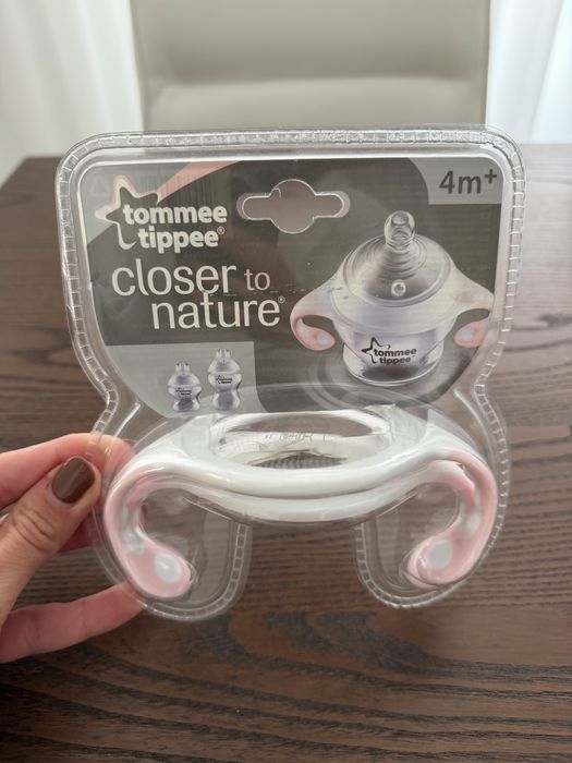 Conjunto 2 pegas  p/ biberão - Tommee tippee