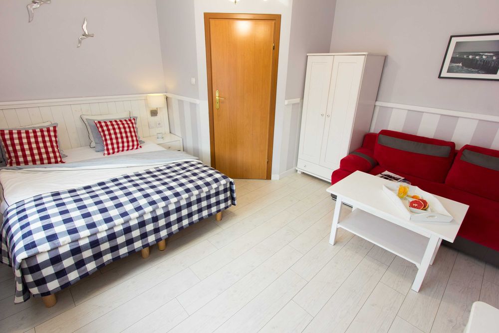 Willa Karmazyn, Noclegi w Międzyzdrojach, Pokoje nad morzem