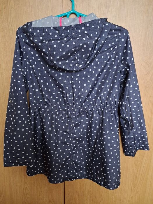 Kurtka przeciwdeszczowa, parka dla dziewczynki rozm.152 cm