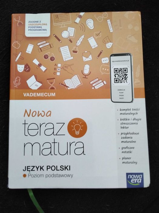 Vademecum j. polski poziom podstawowy, Nowa teraz matura - jak nowe