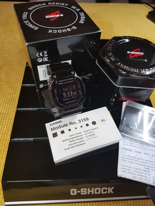 Casio G-Shock GW-M5610BB-1ER nieużywany